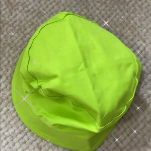 Neon Lime Green Bucket Hat